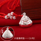 999銀佛吊墜銀女銀佛牌彌勒佛寶寶項(xiàng)墜首飾品 01款佛小號(hào)（送紅繩）