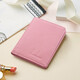 佐爾丹妮錢(qián)包男士短款學(xué)生超薄韓版迷你小錢(qián)夾真皮多卡位豎款卡包 A185粉紅色