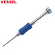 VESSEL日本進(jìn)口威威不銹鋼螺絲刀筆記本維修一字十字相機起子改錐工具 TD-51(一字-1.2x98mm)