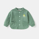 贏一貝（Yingyibei）嬰兒秋冬衣服1-3歲棒球服外套秋裝春秋款男童女寶寶兒童小童上衣 綠色 90