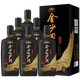金沙窖酒 醬香型白酒 金沙回沙酒 純糧固態(tài)釀造 宴請送禮 53度 500mL 6瓶 金沙鑒賞級 整箱