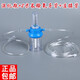 登月 濕化杯醫院吸入器氧氣瓶通氣家用濕化瓶壓力表吸氧機水杯浮標式加濕瓶流量瓶 連接管+濕化瓶+氧氣管
