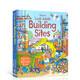 Usborne 看里面系列 Look Inside Building sites 英文原版立體書