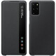 森比特 三星S20 Ultra 5G手機殼s20智能視窗免翻蓋接聽商務(wù)時尚S20+全包防摔保護套 S20+-黑色