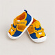 貝貝怡寶寶學(xué)步鞋男女童夏季兒童鞋寶寶鞋鏤空網(wǎng)面清爽透氣涼鞋 黃藍 17 內長(cháng)13.5cm