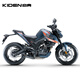 啟典（KIDEN）2023新款 KD150-U公路版鋁輪(國IV)摩托車(chē)（付款后30天內發(fā)貨） 磨砂古藍橙