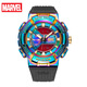 漫威（Marvel）聯(lián)名手表男孩初高中學(xué)生雙顯運動(dòng)電子表防水夜光聯(lián)名腕表生日禮物 幻彩