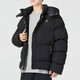耐克（NIKE）新款羽絨服男裝外套秋冬季AirJordan倒標中長(cháng)款舒適連帽防風(fēng)夾克 DQ8105-010黑色/棉服 XL