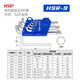 好速達(dá)（HSD） 臺(tái)灣超短邊迷你內(nèi)六角扳手短尾球頭套裝六角匙加長(zhǎng)特長(zhǎng)1.5-10MM HSR-9 超短尾球頭（短款9件套）