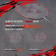 YONEX 尤尼克斯羽毛球拍全碳素進攻防守弓箭ARC系列免費穿線定制磅數(shù)yy ARC11 PRO 灰紅 4U