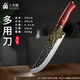 小天籟龍泉菜刀鍛打家用刀具套裝廚房斬切刀不銹鋼手工開(kāi)刃切片刀鋒利廚刀 龍頭柄多用刀