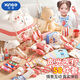 欣格兒童過家家玩具仿真小醫(yī)生護(hù)士扮演套裝醫(yī)療醫(yī)藥箱聽診器打針醫(yī)院牙科看病女孩3-6歲寶寶生日禮物58件粉