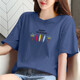 瑤珊大碼短袖t恤女2025新款夏季時(shí)尚寬松百搭外穿女裝上衣體恤衫潮 短袖(款式 圖案 顏色) 隨機發(fā)t XL 建議120-130斤
