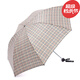 天堂傘雨傘經(jīng)典格子商務(wù)晴雨傘折疊英倫格子傘三折男女通用傘 經(jīng)典米黃格子