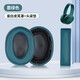 墨頓 適用SONY索尼WH-H900N耳機(jī)套 MDR-100ABN原配頭戴式降噪耳罩隔音海綿套自帶卡扣舒適耳墊耳機(jī)配件 墨綠色耳機(jī)套一對(duì)【蛋白皮】+墨綠色頭梁一條