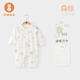 微獅牧尼寶寶連體衣春夏季純棉嬰兒衣服薄款長(cháng)袖空調服可愛(ài)爬爬服