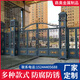 鋁藝庭院大門農(nóng)村別墅圍墻花園對開門鋁合金家用入戶門鄉(xiāng)村雙開門 歐式鋁藝大門