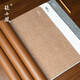 張小鳳加厚雙面皮面毛氈墊 文房四寶羊毛氈書畫氈書法氈毛筆宣紙練字書法用品 【50羊毛】葭灰50*70（筒裝）