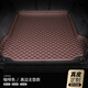 音羽適用24款奔馳gle450后備箱墊GLE350轎跑ML400GLE350eGLE53尾箱墊 升級(jí)真皮-主墊--咖色