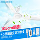 中聯(lián)小吊扇小型迷你小風(fēng)扇床上用家用蚊帳扇學(xué)生宿舍用電風(fēng)扇5葉大風(fēng)力微風(fēng)吊扇zolee節(jié)能語音聲控 扇面直徑105CM三葉+2米遙控線