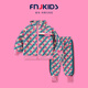 FNJ KIDS童裝女童套裝秋裝新款小童甜美百搭寶寶衣服休閑兒童兩件套 甜美套裝粉色（當天速發(fā)） 110 cm(建議身高100-110cm)