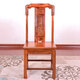 鴻韻天成紅木家具非洲花梨（學(xué)名：刺猬紫檀）靠背椅 實(shí)木官帽椅中式全實(shí)木餐椅