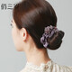 俏三歲 發(fā)圈女成人韓國簡(jiǎn)約頭發(fā)馬尾頭飾品扎頭皮筋頭花丸子頭發(fā)繩頭繩 優(yōu)雅紫