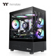 Thermaltake（Tt）鋼影 透S240 海景房機箱 電腦主機 黑色（M-ATX主板/支持240水冷/270°全景/7風(fēng)扇位/4080顯卡）