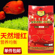 大拇指 血鸚鵡魚(yú)飼料 增紅飼料 金魚(yú)魚(yú)糧魚(yú)食招財魚(yú)觀(guān)賞魚(yú)飼料 不渾水 血鸚鵡魚(yú)食1000g金裝