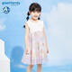 歌瑞家（greatfamily）【森林之約】夏新品女童寶寶裙子彩色網紗連衣裙 花色 120