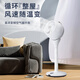 SEEDEN空氣循環(huán)扇智能電風(fēng)扇家用宿舍換氣扇低噪輕音節(jié)能大風(fēng)力渦輪落地扇西點(diǎn) KF-1880