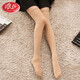 浪莎絲襪3雙ins潮長(cháng)襪女春秋款中厚半截日系秋冬防掉中筒及膝小腿襪子 【高筒】膚2黑1 均碼