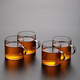 品德坊（PINDEFANG）防爆高硼硅玻璃煮茶壺電陶爐泡茶壺家用茶具套裝加厚提梁燒水壺 60把杯（4只裝） 120ml