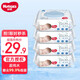 好奇（Huggies）金裝甄選冰川水濕巾清爽潔凈倍柔超純水?huà)雰簼癯榧埥韺殞毷挚诳捎?純水濕巾80抽*4包