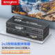 Tengfei騰飛 HDMI畫(huà)面拼接器電視屏幕拼接屏控制器 DVI一進(jìn)4出大屏投影儀異形融合處理器四畫(huà)面分割器 4路2x2 4k高清