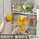 百露冰箱保鮮收納盒食品級雞蛋蔬菜水果專(zhuān)用保鮮盒加厚透明帶瀝水盒子 冰箱收納盒2個(gè)裝+2個(gè)瀝水板