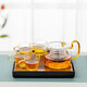 萬(wàn)壺園 竹制茶盤(pán)托盤(pán)茶臺功夫茶具配件茶道零配密胺蓄儲水式竹木茶托茶海茶船防燙隔熱家用簡(jiǎn)約果餐盤(pán)干泡盤(pán) 竹緣方茶盤(pán) 黑色