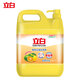 立白柑橘檸檬雙重精華大桶洗潔精4kg 食品用商用洗碗液洗滌靈洗滌劑
