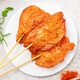 香巴度（XIANGBADU） 里脊肉片肉串半成品大片手抓餅配菜鐵板雞肉空氣炸鍋食材炸串 里脊肉串1kgx1袋