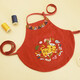 哈尼手工（HoneyDIY）哈尼 孕婦diy刺繡手工嬰兒刺繡虎頭鞋虎頭帽肚兜寶寶自繡周歲禮 虎驅(qū)五毒肚兜