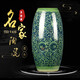 領(lǐng)格（LINGGE） 景德鎮陶瓷器仿古青花瓷迷你小花插花瓶家居裝飾品博古架擺件瓷瓶工藝品擺件擺設 青釉冬瓜筒