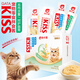 阿卡強(qiáng)KISS拌食醬貓零食貓條成幼貓濕糧拌飯貓醬補(bǔ)水營(yíng)養(yǎng)條50g*15支/盒 金槍魚配方  50g*15袋