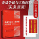 正版 勞動(dòng)爭議與工傷糾紛實(shí)務(wù)指南 北京大學(xué)出版社 法律實(shí)務(wù)書(shū) 案例分析法律依據裁判觀(guān)點(diǎn) 勞動(dòng)合同訂立履行解除 經(jīng)濟補償金和賠償金 勞務(wù)派遣