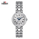 天梭（TISSOT）劉亦菲同款 小美人系列腕表 鋼帶機(jī)械女表 T126.207.11.013.00 羅馬數(shù)字時(shí)符銀色鋼帶機(jī)械