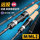 光威（GW）嘯浪路亞竿直柄2.1米ML調(diào)蟲(chóng)竿富士A環(huán)鱖魚(yú)翹嘴路亞竿裸竿