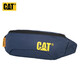 卡特（CAT）潮品腰包運動(dòng)運動(dòng)運動(dòng)時(shí)尚潮流男女健身胸包輕便斜跨小包83615 藍色