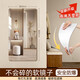 千棵樹(shù)無(wú)框軟鏡子貼墻自粘高清穿衣鏡貼紙墻面家用衣柜玄關(guān)全身試衣鏡子 半身鏡-60cm*80cm 圓角