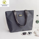 酷奇袋鼠2022原創(chuàng  )托特大包包女大容量簡(jiǎn)約尼龍布包百搭防水牛津手提單肩包 灰色的