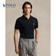 Polo Ralph Lauren 拉夫勞倫 男裝 經(jīng)典款定制修身版彈力Polo衫RL18514 001-黑色 M