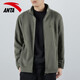 安踏火殼抓絨衣外套男夏季雙面搖粒絨內膽加絨加厚保暖防寒羊羔毛上衣 -2微熏綠【火殼2.0抓絨衣】 L /175